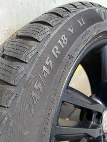 Disky s zimnou sadou pneumatík 5x112 245/45 R18 100v - 10