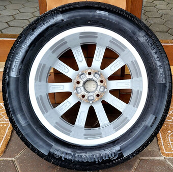 alu R17 5x112, letné pneu 235/55, orig. Audi Q3 + VW Tiguan - 10