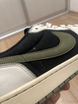 Air Jordan 1 low Olive,  Travis Scott veľkosť 43 - 10