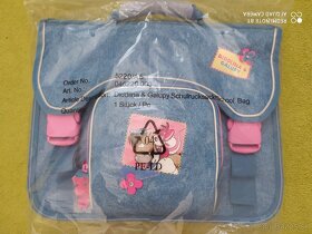 Krásna, klasická, štýlová školská taška s motívom Didlina - 10