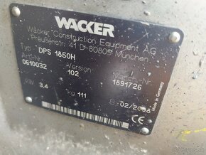 Naftová vibrační deska WACKER DPS 1850H 120 kg - 10