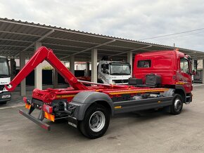 MERCEDES-BENZ ATEGO 1218 HÁKOVÝ NOSIČ KONTAJNEROV UZÁVIERKA - 10