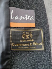 Dámský kabát LANTEA Cashmere, perfektní stav (36) - 10