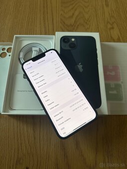 iPhone 13 128gb Midnight + komplet príslušenstvo - 10