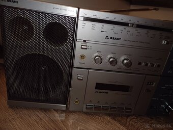 Asahi RD830 Portable Komponent, radiomagnetofon retro kazeťá - 10