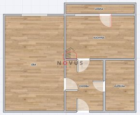 Na predaj 1 izbový byt, 30 m2, Dubnica nad Váhom, ul.Bratisl - 10