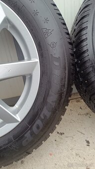 sada elektrónov 6Jx15H2 s pneu Dunlop 195/65 R15 91T - 10