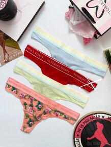 Victoria’s Secret PINK tanga nohavičky M - 10