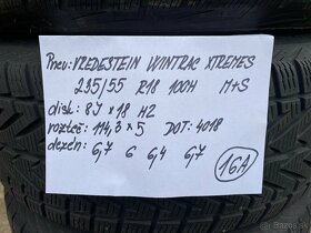 Disky 8 J x 18 + pneumatiky 235/55 R18 zimne - 10