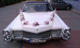 Svadobné auto a fotenie - Cadillac DeVille kabriolet (1965) - 10