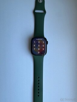 Apple Watch Series 7 41 mm Zelený hliník s listovo zeleným š - 10