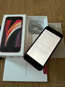 iPhone SE 2020 64 gb Red - komplet príslušenstvo, záruka - 10