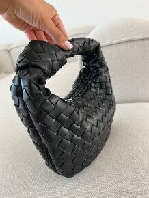 Bottega Veneta Jodie kabelka čierna - 10