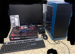 Predám herný pc znacki msi i5 9400F 16 gb ram 256 gb ssd gtx - 10