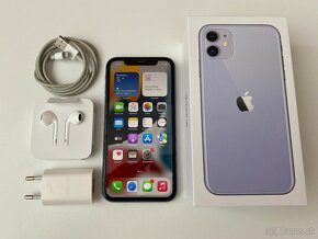 apple iphone 11 64gb Purple / Batéria 100% - 10