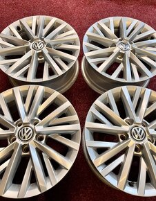 5x112 R16 originál alu disky Volkswagen T-Roc - TOP STAV - 10