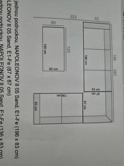 Predam sedacku Atlanta G - Phase v tvare L - 10