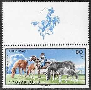 ????PZ.2025.2. H O R T O B Á G Y - Horse Breeding - 1968 - M - 10