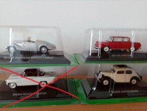 Predám modely škoda 1:43. cena za kus. - 10