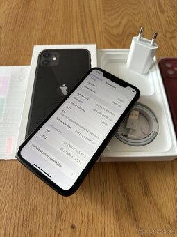 iPhone 11 128 gb black v záruke + komplet príslušenstvo - 10