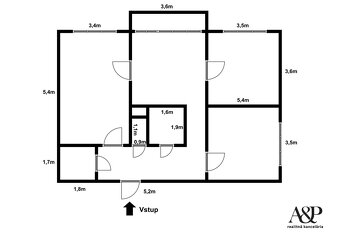 NA PREDAJ VEĽKÝ 3 IZB. BYT S LOGGIOU, 76M2, UL., JEDNORADOVÁ - 10