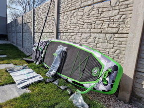 Paddleboard Funwater Green Camouflage + adaptér na kompresor - 10