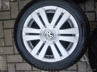 Predám celoročné obutie vw Sharan 205/55R16 rozteč 5x112R16 - 10