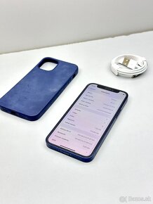 iPhone 12 MINI 128GB BLUE ORIGINÁL STAV - 10