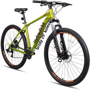 Predám novy horský bycikel cross country 29" top stav - 10