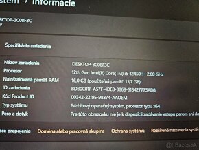 HERNE Lenovo LOQ S RTX4050 16GB RAM 512GB SSD diskom a intel - 10