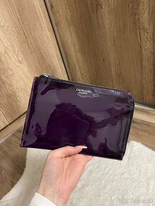 Calvin Klein fialová veľká peňaženka - 10