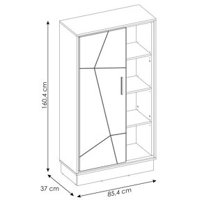 Regál / skriňa Brolo (pôvodná cena 299€) - 10