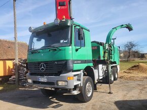 Jenz Hem 560 Mercedes-Benz RĘBAK štiepkovač dreva - 10