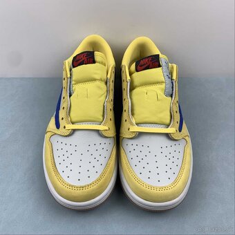 NIKE AIR JORDAN 1 LOW CANARY TS - 10