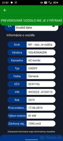 Vw Caddy combi 1,4 TGI 81kw CNG rv 2019 manuál 6 rychl - 10