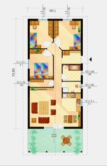 MAĎARSKO - GONC NOVOSTAVBA 4 IZBOVÉHO RD 100 M2, POZEMOK 852 - 10