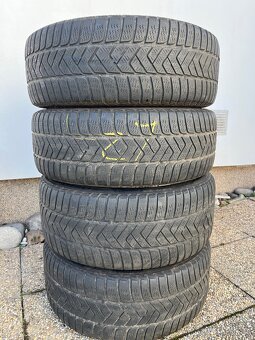 Originálne 19 alu disky na Jaguar so zimnými pneu Pirelli - 10