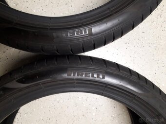 Letne Pirelli P-ZERO 2x225/40R19 a 2x255/35 R19, DOT 3922 - 10