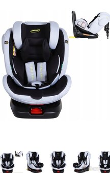 Nová autosedačka FARO 40-150cm,,ISOFIX,, otočná,,SPS - 10