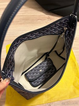 Goyard kabelka Bohéme Hobo - navy blue (GO4) - 10