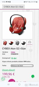 Autosedačka Cybex Aton + isofix - 10