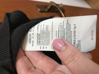 ARMANI originál dámsky cardigan 38/40 - 10