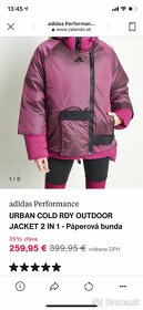 Adidas COLD.RDY 2v1 paperova bunda M nová - 10