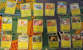 Predam pokemon karty 121 ks, 8 holo a 1 karta V - 10