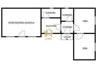 ROHOV - ROD. DOM s HOSP. BUDOVOU,POZEMOK 1.100m2, okr.SENICA - 10