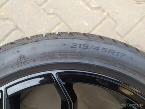 Orig. sada Audi, VW, Škoda, Seat 5x100 R17 + pneu 215/45 R17 - 10