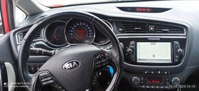 KIA Ceed SW 1.6 benzín 1 Majiteľ NAVIGACIA rok 12/2017 - 10