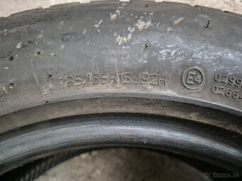 185/65 r15 zimné 4 ks HANKOOK dezén 7,1 - 6,9 mm DOT2020 - 10