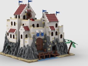 Lego MOC Pirat Pevnost Lorda Igtorna - 10