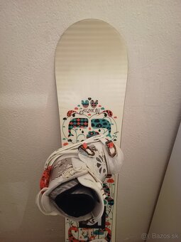 151 cm krasny farebny snowboard SALOMON s viazanim - 10